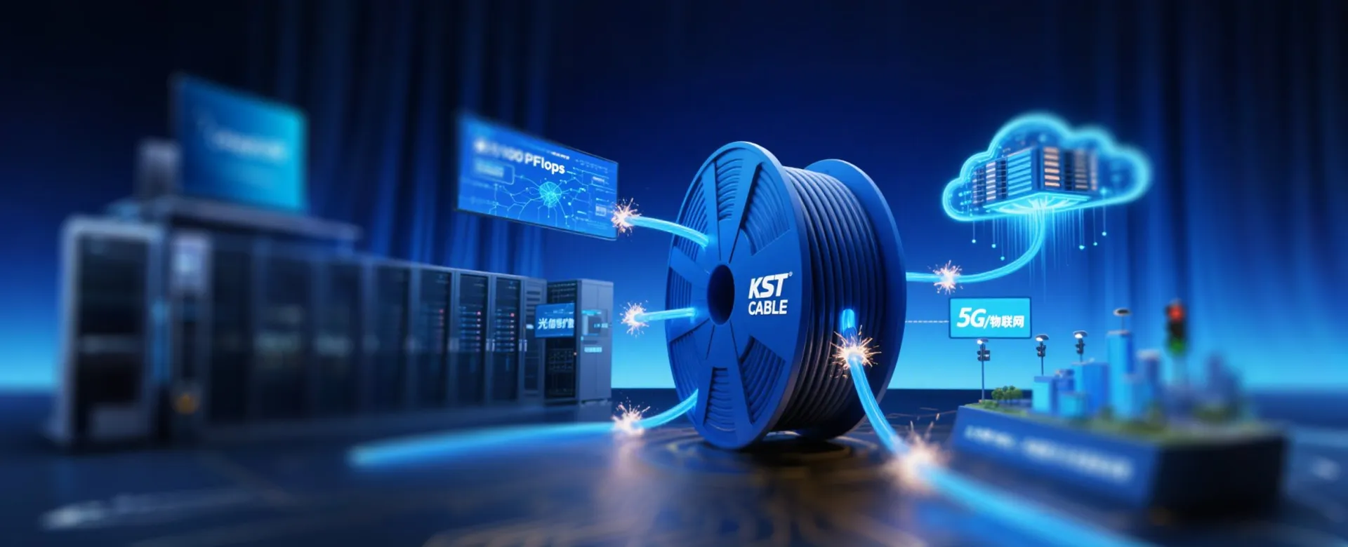 A Luz Conectando Tudo, Impulsionando o Futuro