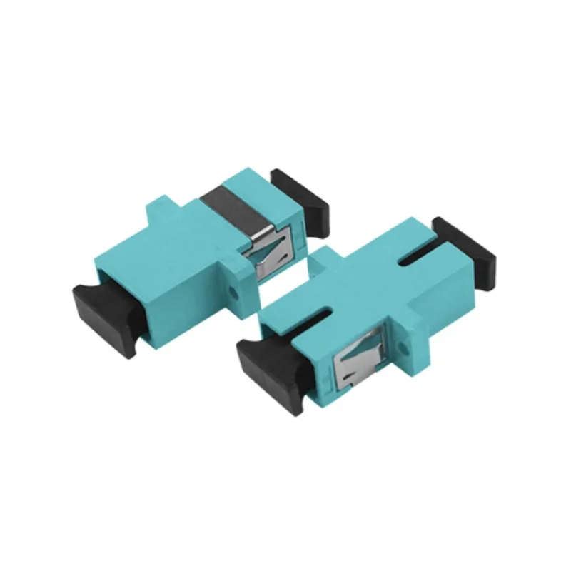 SC OM3 SX Adapter With Flange
