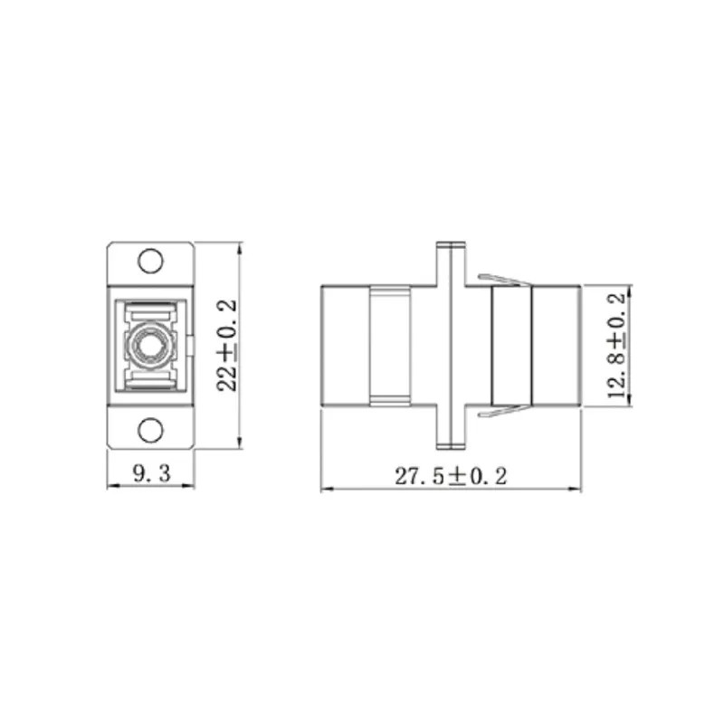 SC UPC SX Welding Connection and Termination