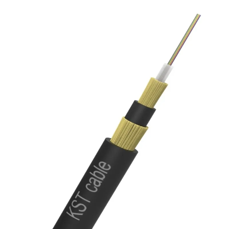 ADSS Single-Tube Double-Sheath Aramid Fiber Reinforced Optical Cable