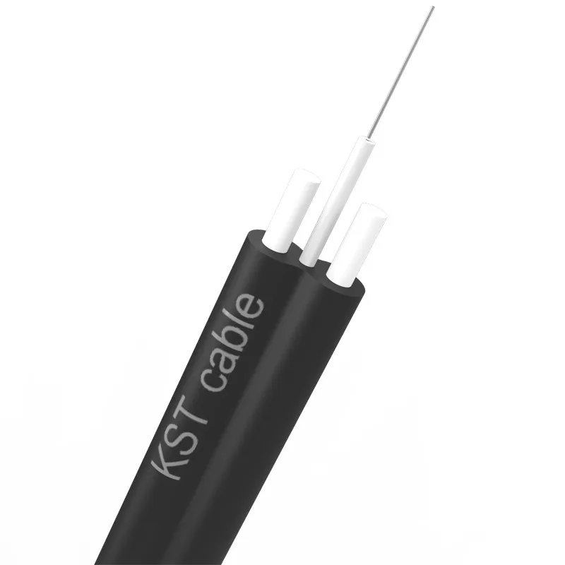 （ROC）Figure 8 drop cable 1F PE Black 3.0x5.4